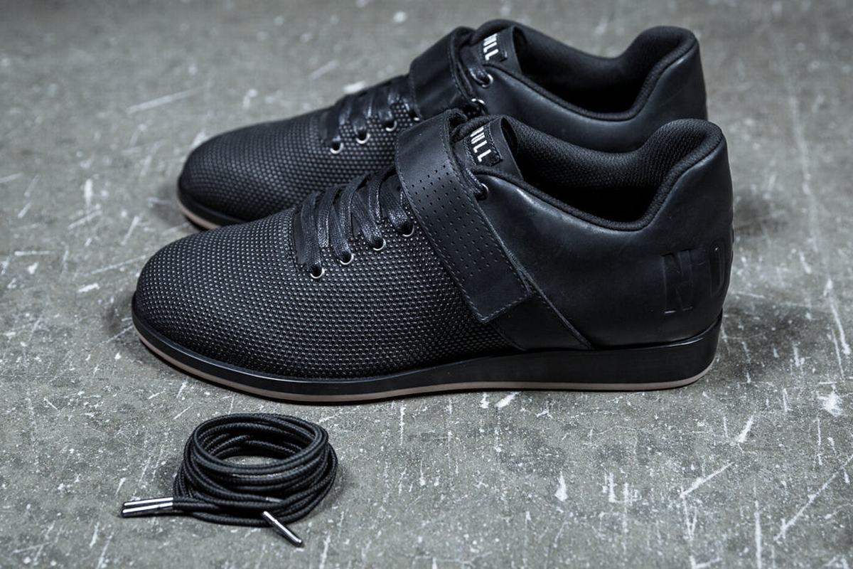 Nobull Men's Lifting Shoes Black | Australia (HC1325)